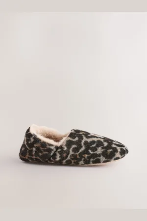 Next Faux Fur Lined Shoot Slippers