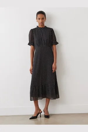 Finery London Camille Kortærmet Midi Tea Kjole52