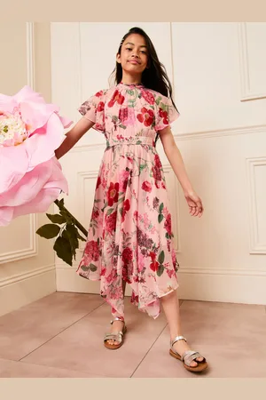 Lipsy London Chiffon Hanky Hem Occasion Dress (5-16yrs)13 år (158cm)