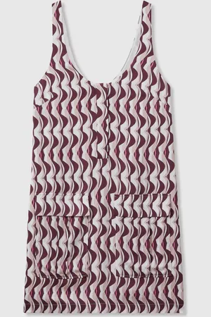 Reiss Oxsana Wave Print Mini Dress32