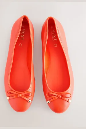 Next Forever Comfort Rund Toe Læder Ballerina Sko4