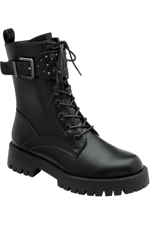 Ravel Zip-Up Round Toe Ankle Boots