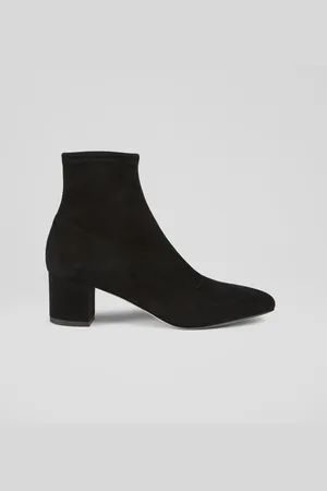LK Bennett Grove Low Block Stretch Ankle Boots