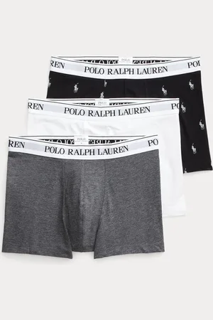 Ralph Lauren Stræk Bomuld 3 Pakke BokserL