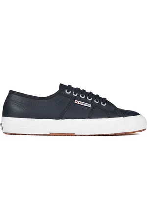 Superga Unisex Efglu Leather Trainers