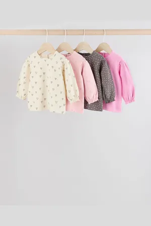 Next Printed Baby Tops 4 Pack6 - 9 måneder (68 - 74cm)