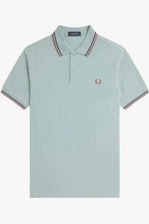 Fred Perry Poloskjorte med dobbelt stribe på kraveM