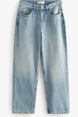 Next Hourglass Baggy 100% Cotton Wide Leg Jeans36 R