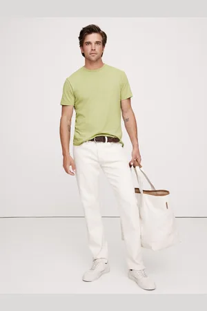 Banana Republic Lightweight Cotton Crew-Neck T-Shirtmedium