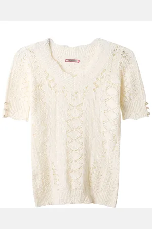 Joe Browns Short Sleeve Patterned 100% Cotton Jumper38