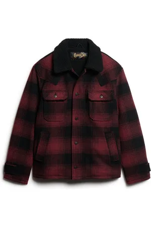 Superdry Merchant Wool Chore Coat JacketS