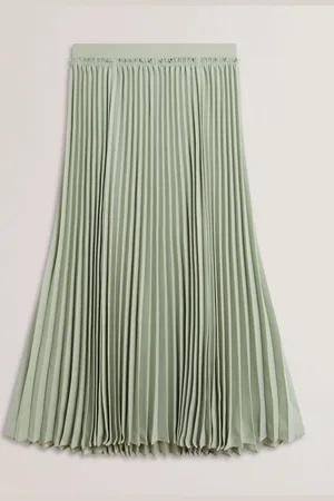 Ted Baker Siko Pleated Midi Elasticated Waistband Skirt36