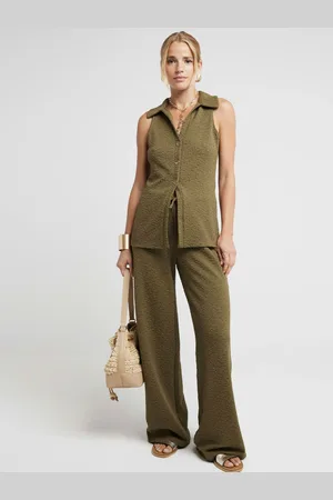 River Island Textured Sleeveless Shirt38