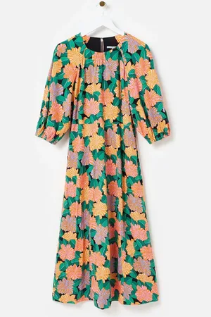 Oliver Bonas Floral Midi Dress38