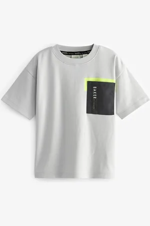 Ted Baker Grey 100% Cotton Pocket T-Shirt5 år (110cm)
