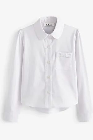 Clarks Long Sleeve Bow Shirt11 år (146cm)