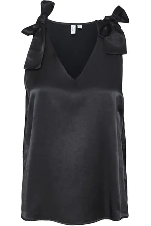 VERO MODA Bow Detail V-Neck Satin Blouse40