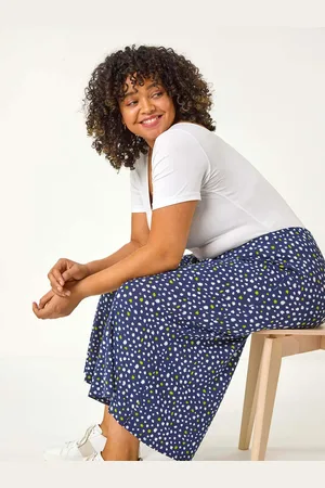 Roman Curve Abstract Spot Culottes48