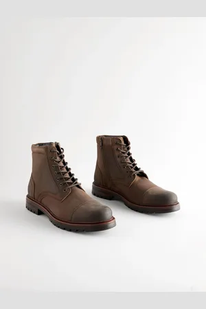 Next Leather Toe Cap Boots