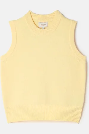 Joules Holly Crew Neck Knitted VestL