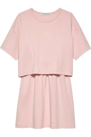Calvin Klein Short Sleeve 100% Cotton T-Shirt Dress16 år (176cm)