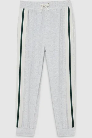 Reiss Chance Velour Side-Stripe Tracksuit Joggers9 - 10 år (134 - 140cm)