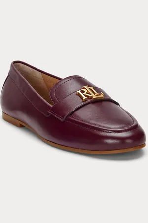 Ralph Lauren Averi III Burnished Leather Loafers