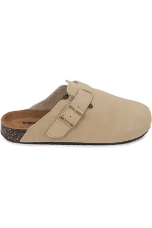 Totes Ladies Suede Clogseu38