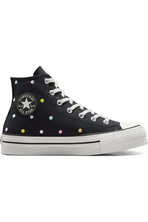 Converse Youth Chuck Taylor Embroidered EVA Lift Trainersuk3eu355