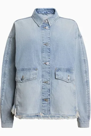 AllSaints AllSaints Hettie Denim Shacketsmall