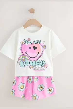 Next 100% Cotton Smiley Licence Short Pyjamas (3-16yrs)122128cm