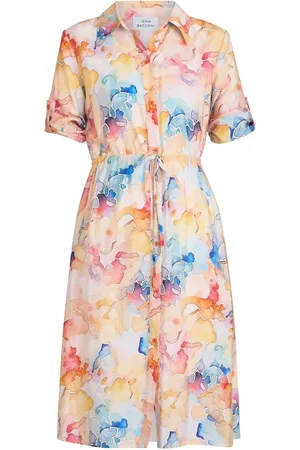 Gina Bacconi Aubree Shirt Dresssmall