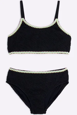 River Island Girls Zebra Textured Bikini146152cm
