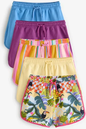 Next 100% Cotton Jersey Shorts 5 Pack (3-16yrs)5 år (110cm)