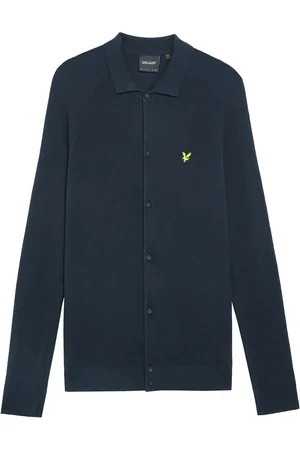 Lyle & Scott Hør Blend Strikket Skjorter2X-Large