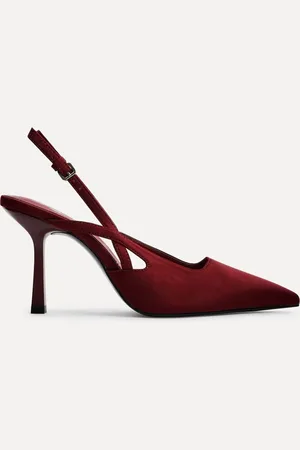 Linzi Rhea Sling Back Court Heels
