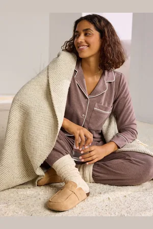 Next Cosy Button Through Pyjamas40 R