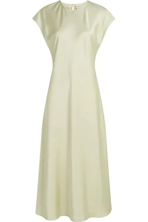 Calvin Klein Matte Shine Satin Sheath Dress38