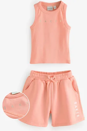 Ted Baker Racer Vest and Sweat Shorts Set122128cm