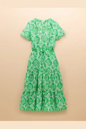 Joules Connie Cotton Midi Kjole