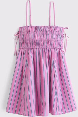 Abercrombie & Fitch Smocked Babydoll Maxi Dressxlarge