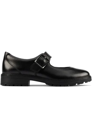 Clarks Multi Fit Leather Buckle Shoes