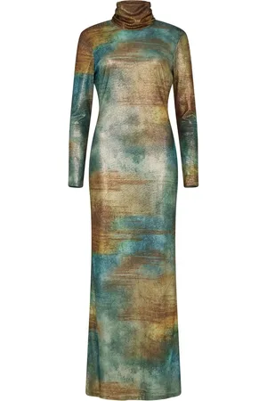 DASKA Araa Maxi Dress With Long Sleevessmall