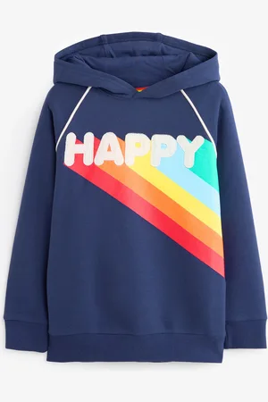 Little Bird Rainbow Happy Hættetrøje12 - 18 måneder (80 - 86cm)