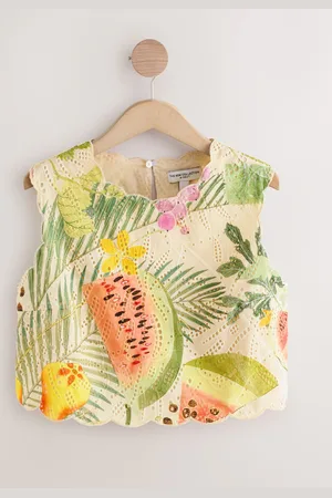 Next Broderie Embroidered Top