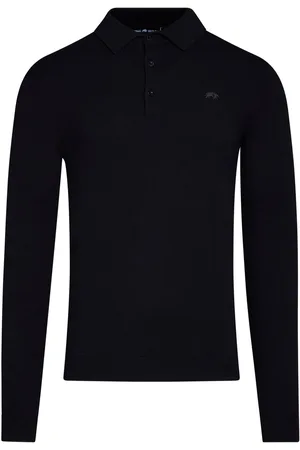 Raging Bull 100% Bomuld Klassisk strikket Polo Sort Trøje5XL