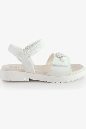 Lelli Kelly Zaira Bow White Sandalsuk9eu265