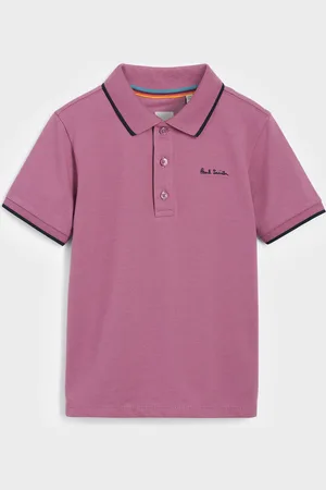 Paul Smith Boys Short Sleeve Signature 100% Cotton Polo Shirt9 - 10 år (134 - 140cm)