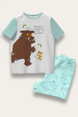 Brand Threads Gruffalo Unisex Short 100% Cotton Pyjama Set98104cm