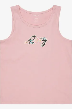 Roxy There Is Life Graphic Logo 100% Organic Cotton Vest Top152158cm